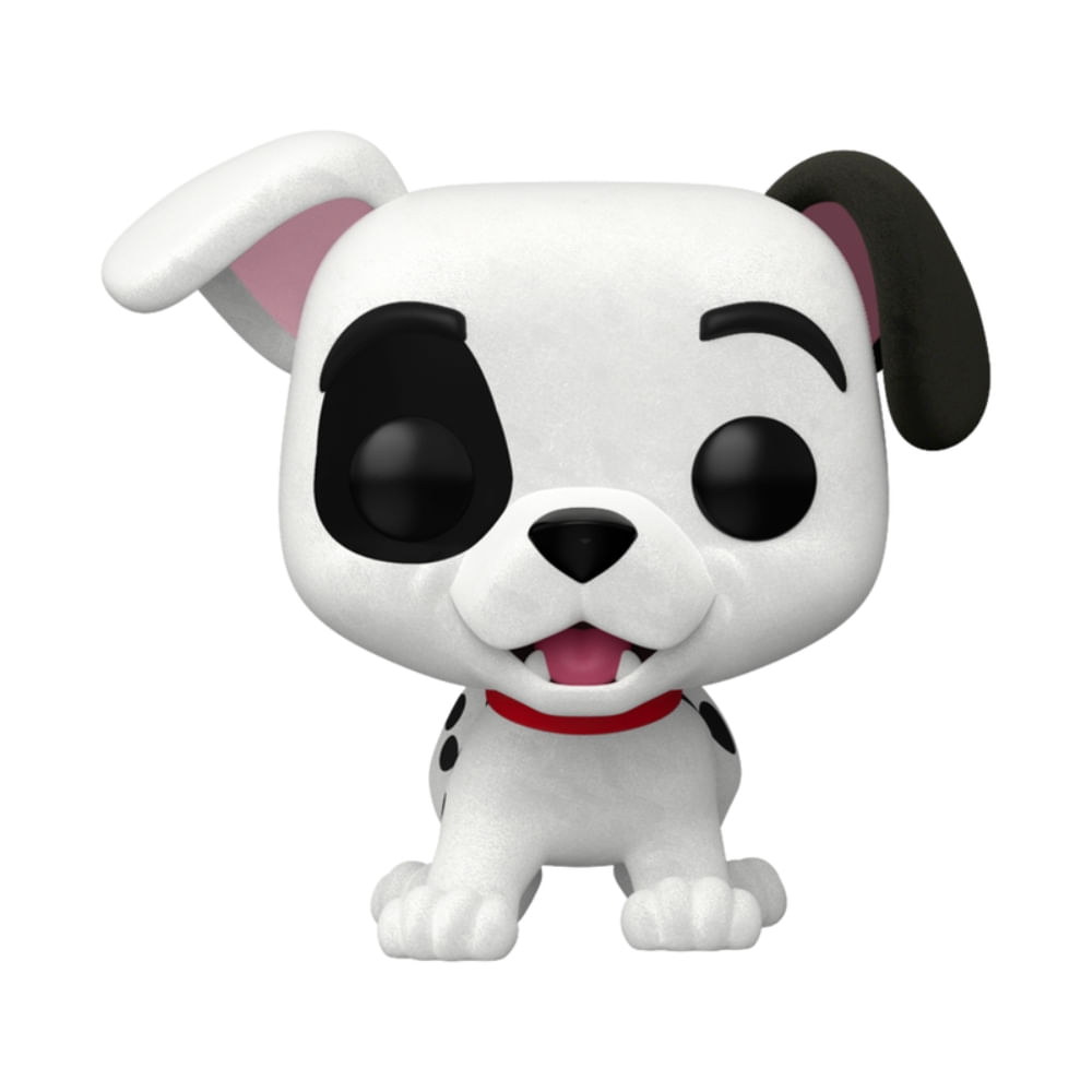 Boneco Funko Pop! Exclusivo Disney 101 Dálmatas - Patch (Flocked) - Imagem 3