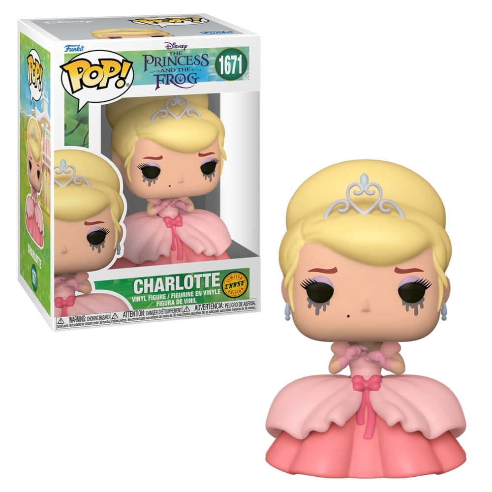 Boneco Funko Pop! Disney A Princesa e o Sapo Charlotte - Imagem 5