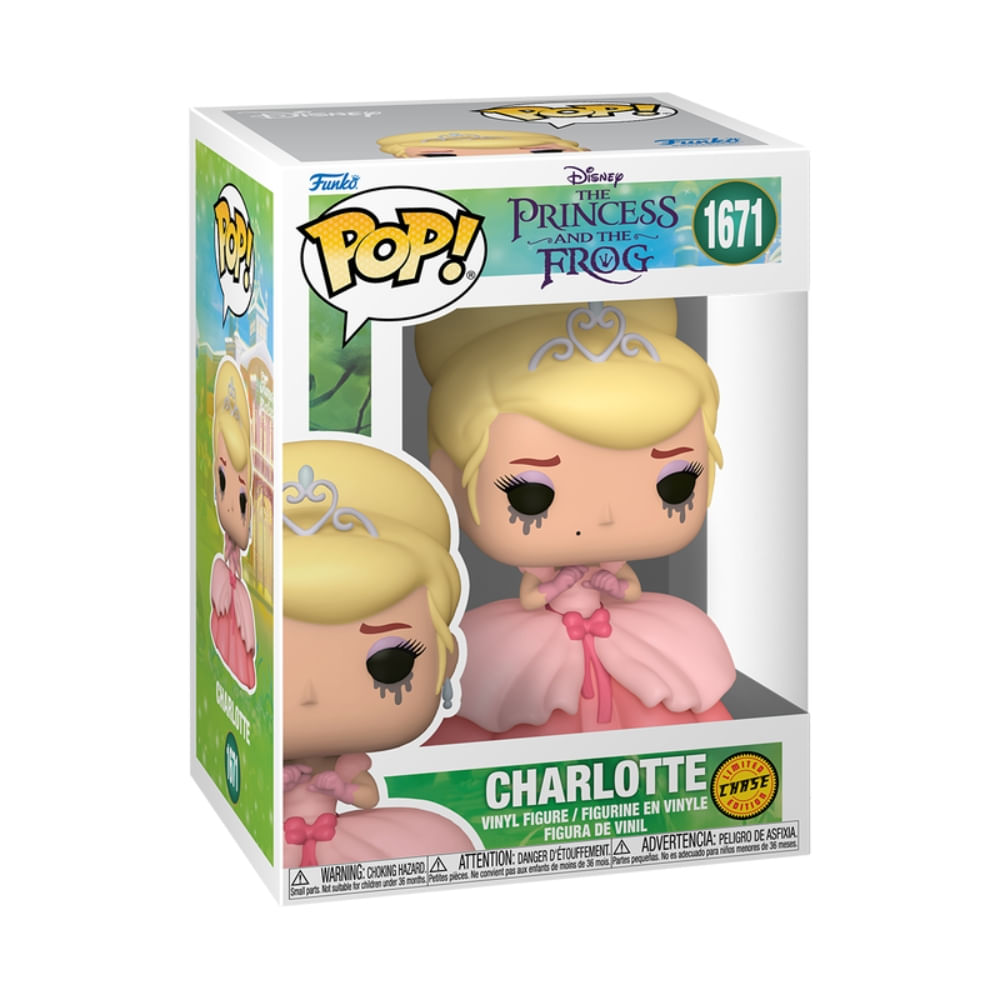 Boneco Funko Pop! Disney A Princesa e o Sapo Charlotte - Imagem 6