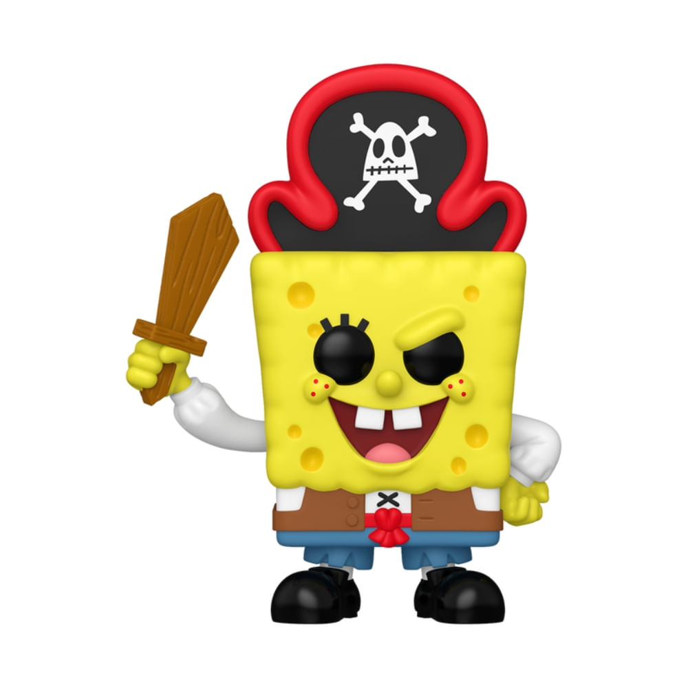Boneco Funko Pop! Bob Esponja O Filme - Pirata Bob Esponja - Imagem 2