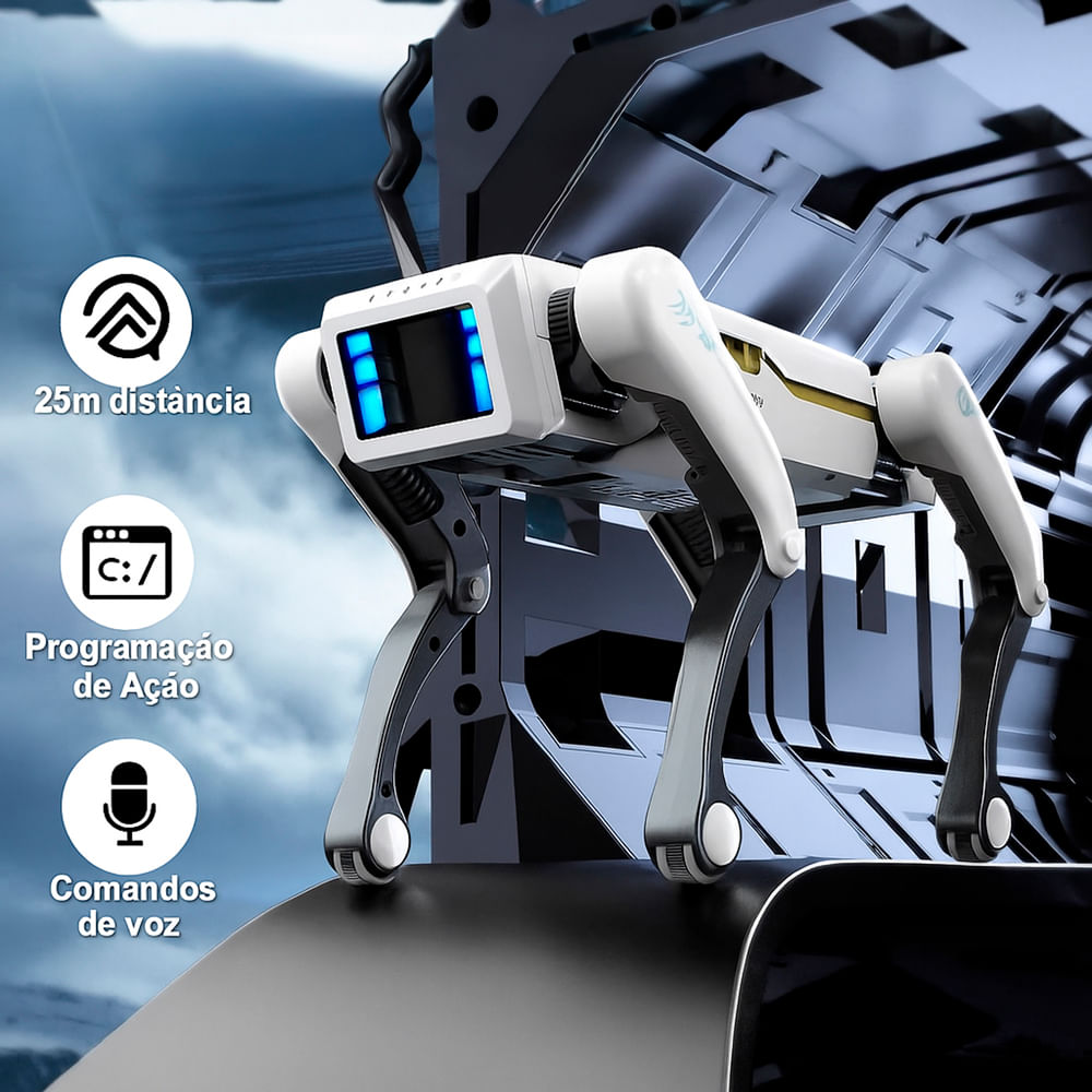 Cachorro Robô Inteligente Smart Pet Dogbot - Imagem 3