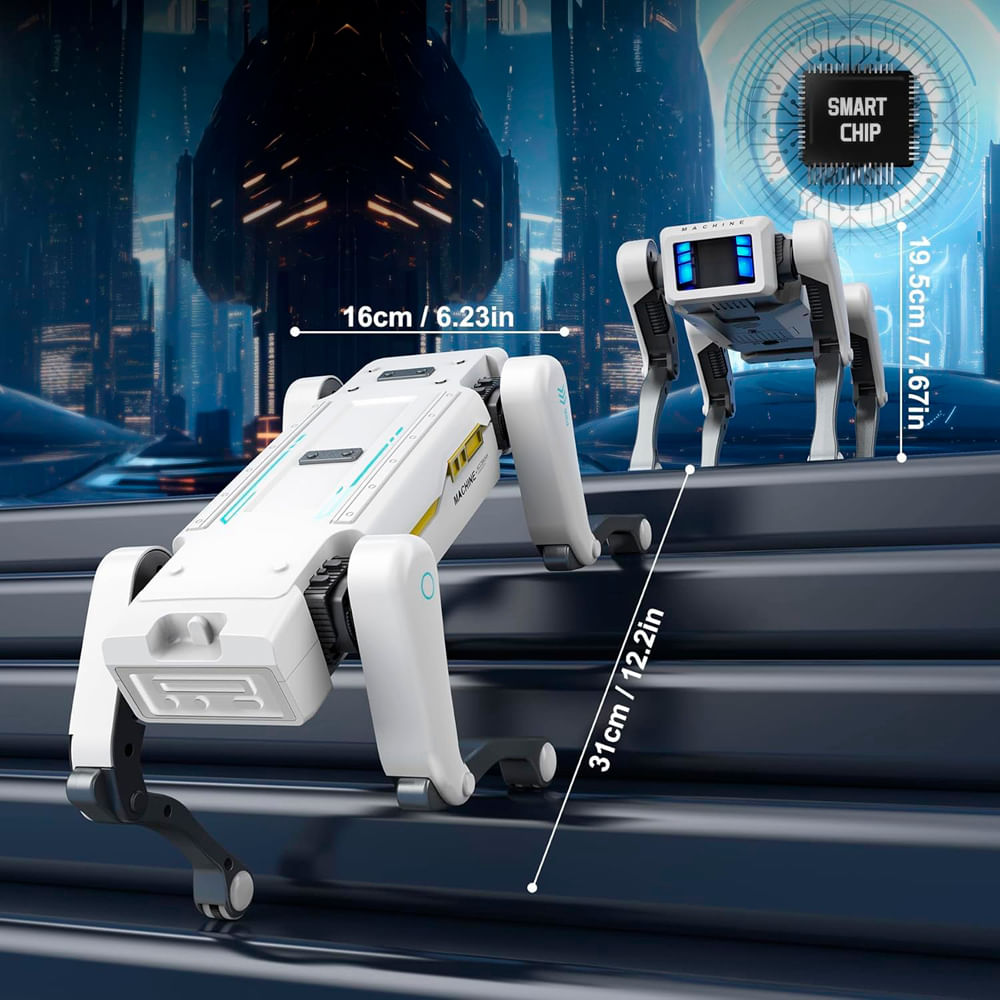 Cachorro Robô Inteligente Smart Pet Dogbot - Imagem 7