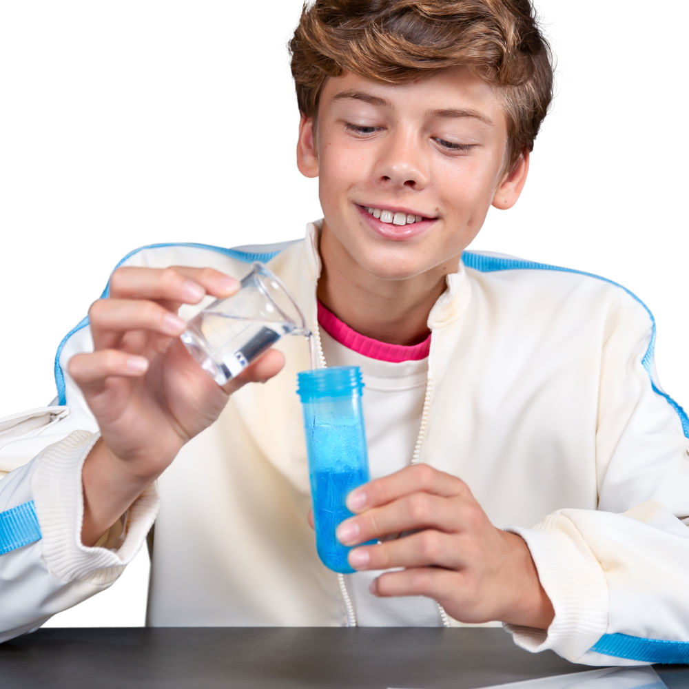 Kit 2 Tubo de Ensaio com 2 Mini Bonecos Swarms MrBeast Lab - Imagem 2