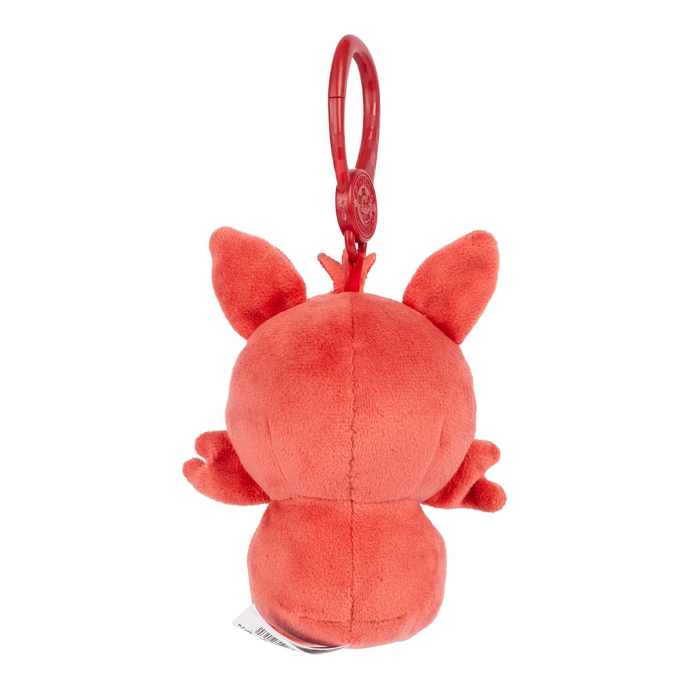 Pelúcia com chaveiro Five Nights at Freddy’s 4” 10cm Foxy - Imagem 3