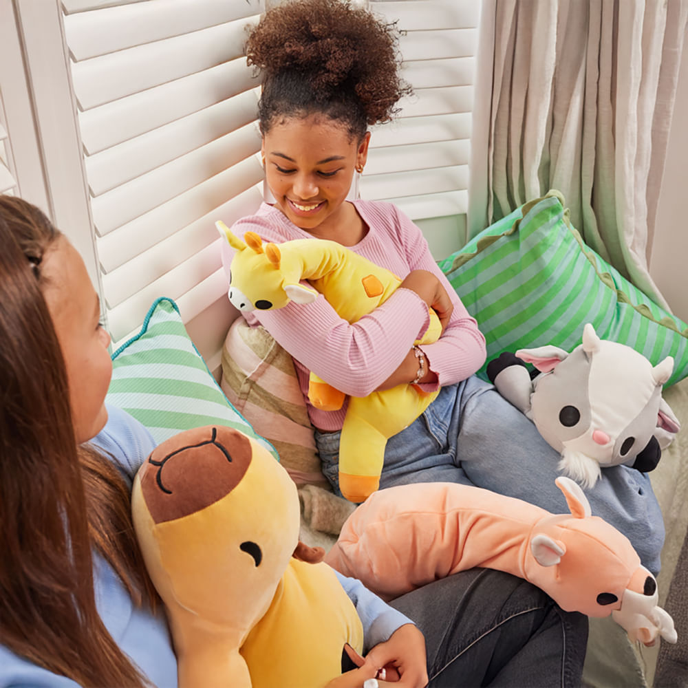 Pelúcia Hug-A-Lumps Média 1,5kg - Vaca Clover - Imagem 6