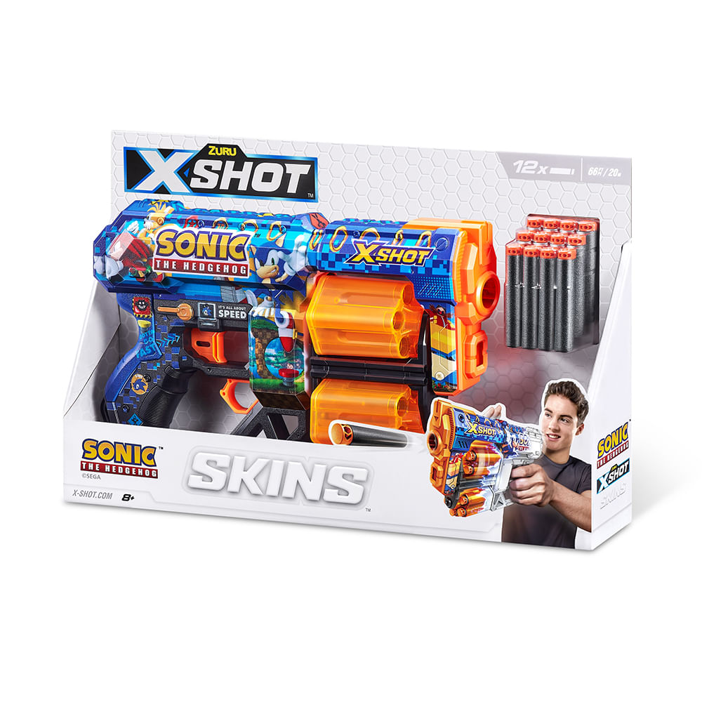 Lançador de Dardos X-Shot - Skins Dread - Super Speed - Imagem 5