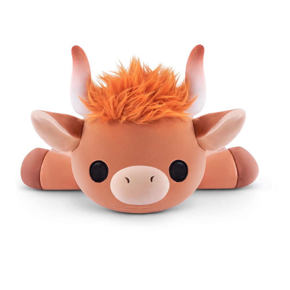 Pelúcia Hug-A-Lumps Pequena 0,75kg - Vaca Marrom Holly