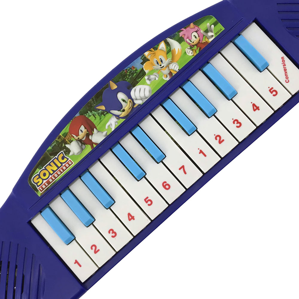 Instrumento Musical Infantil Sonic – Piano Melodia - Imagem 2