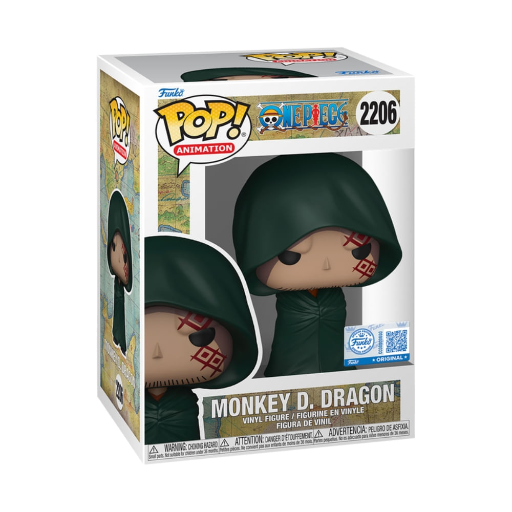 Boneco Funko Pop! Exc One Piece - Monkey D. Dragon - Imagem 3