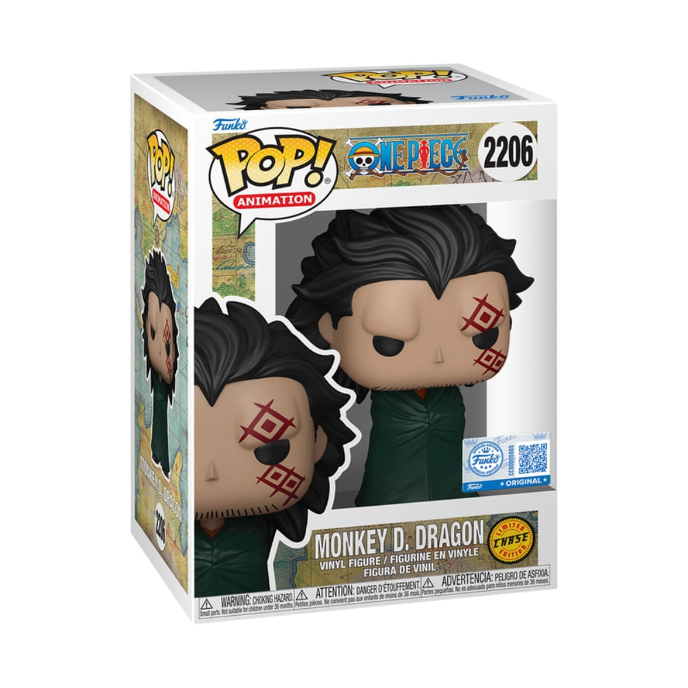 Boneco Funko Pop! Exc One Piece - Monkey D. Dragon - Imagem 4