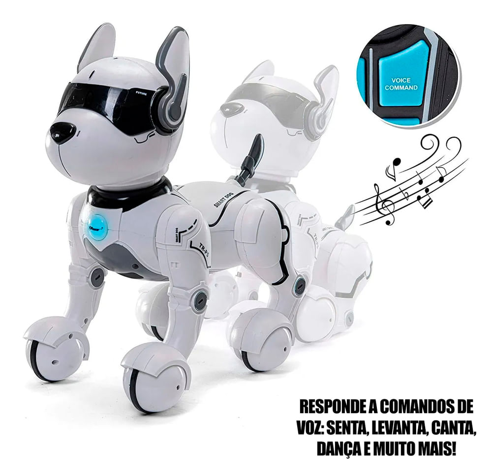 Cão Robô Interativo Smart Pet - Imagem 7