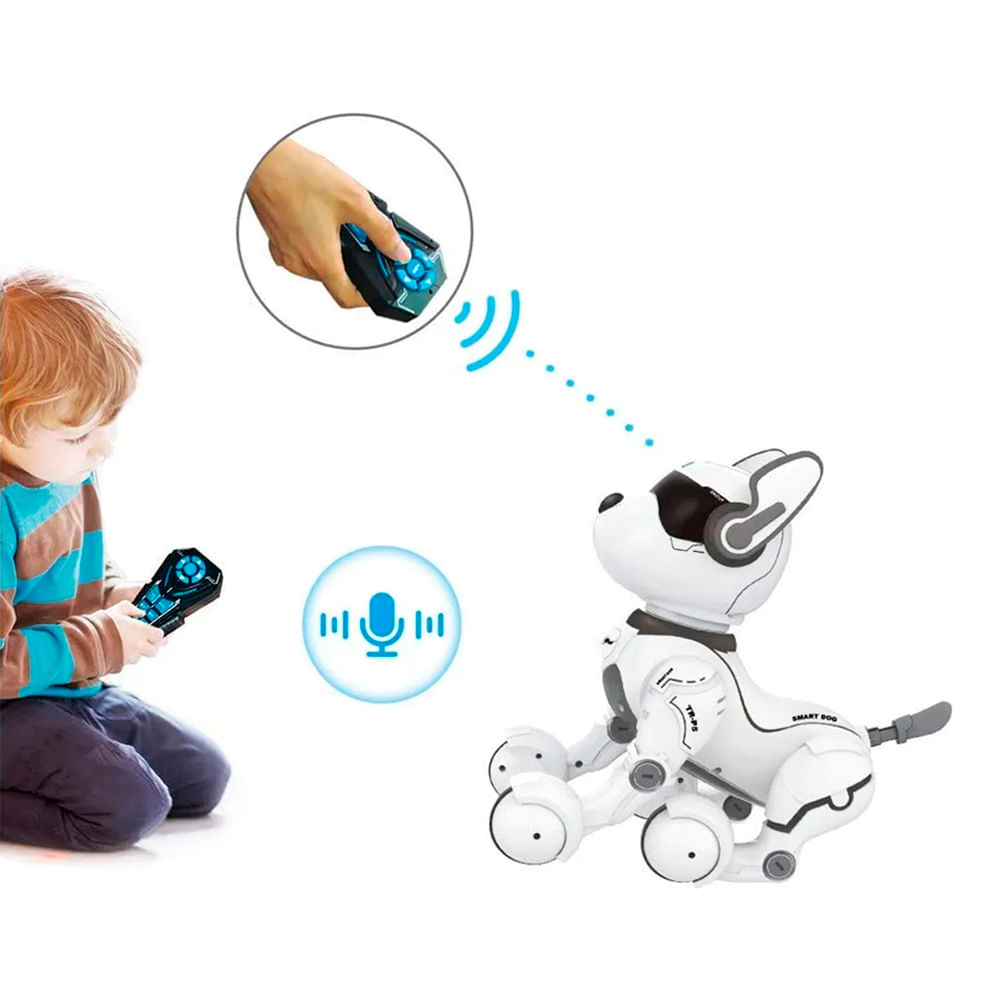 Cão Robô Interativo Smart Pet - Imagem 8