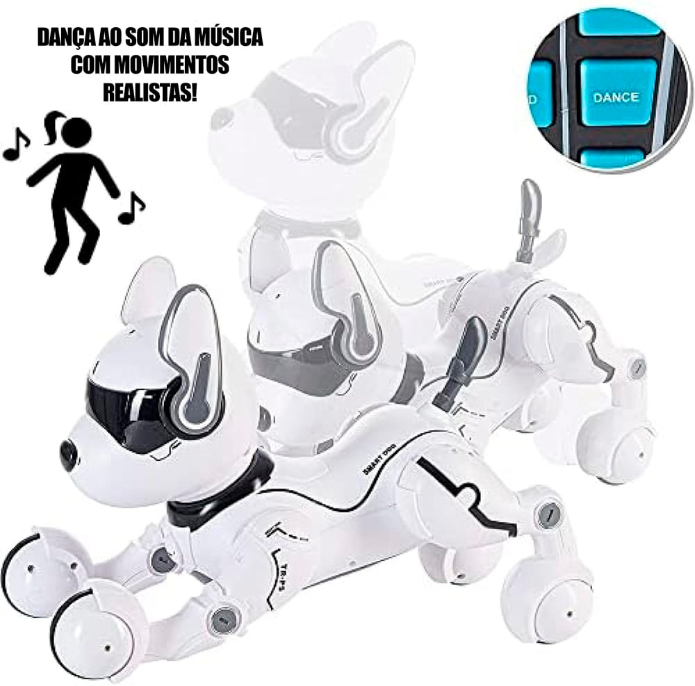 Cão Robô Interativo Smart Pet - Imagem 9