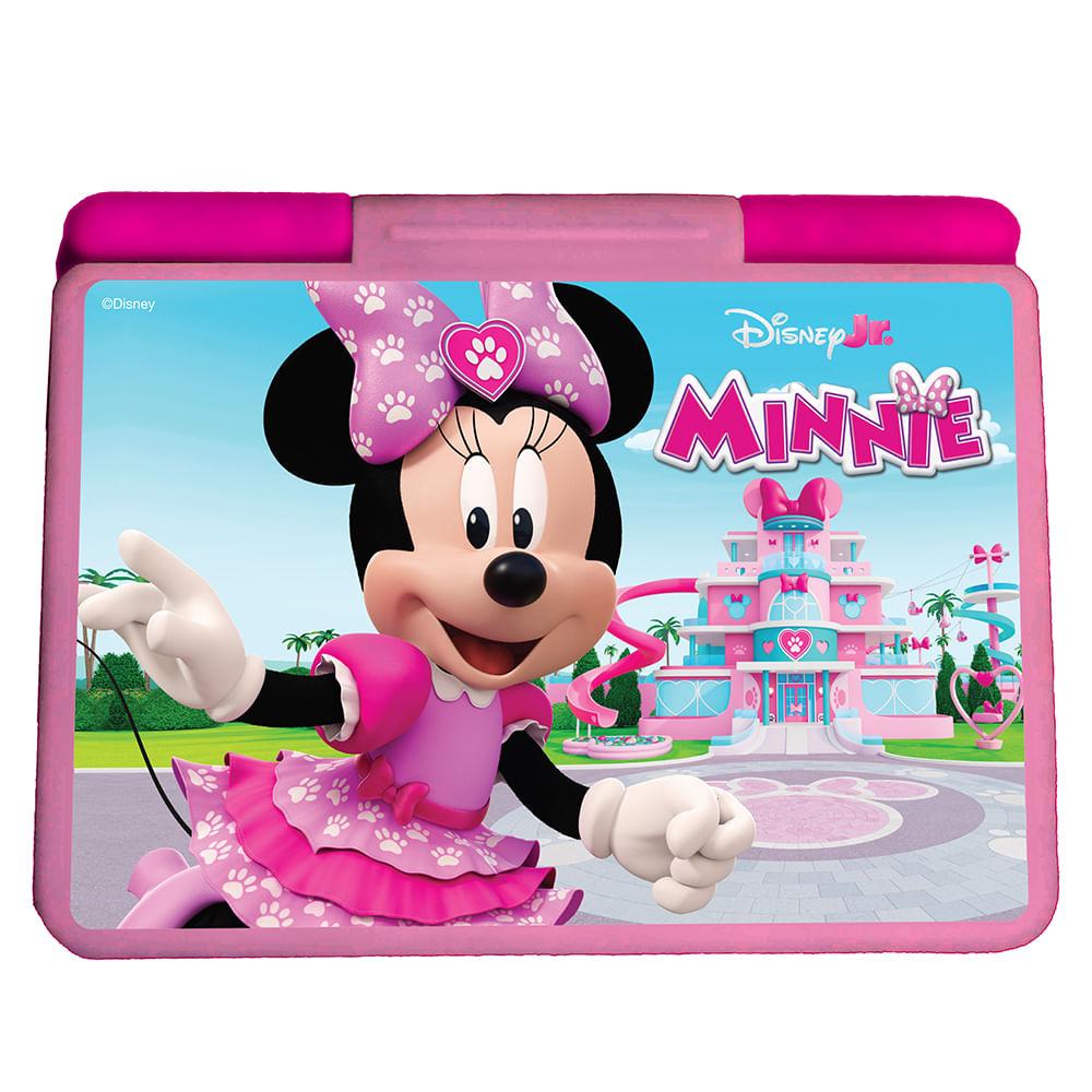Laptop Minigame Notebook Infantil Bilíngue Minnie - Imagem 3