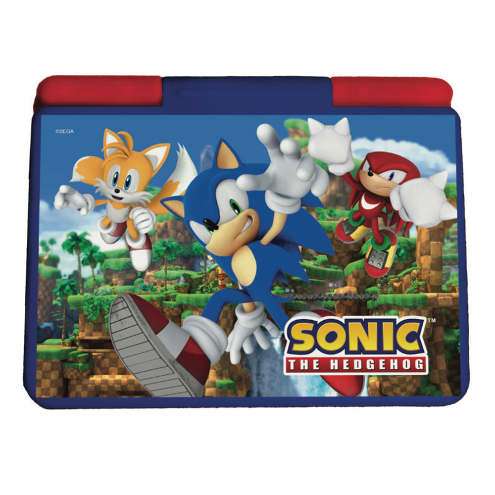 Laptop Minigame Notebook Infantil Bilíngue Sonic - Imagem 2