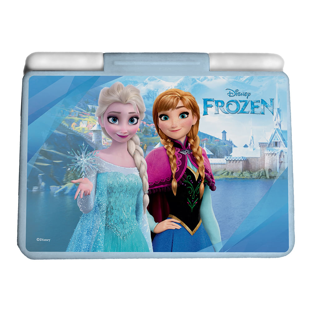 Laptop Minigame Notebook Infantil Bilíngue Frozen - Imagem 2