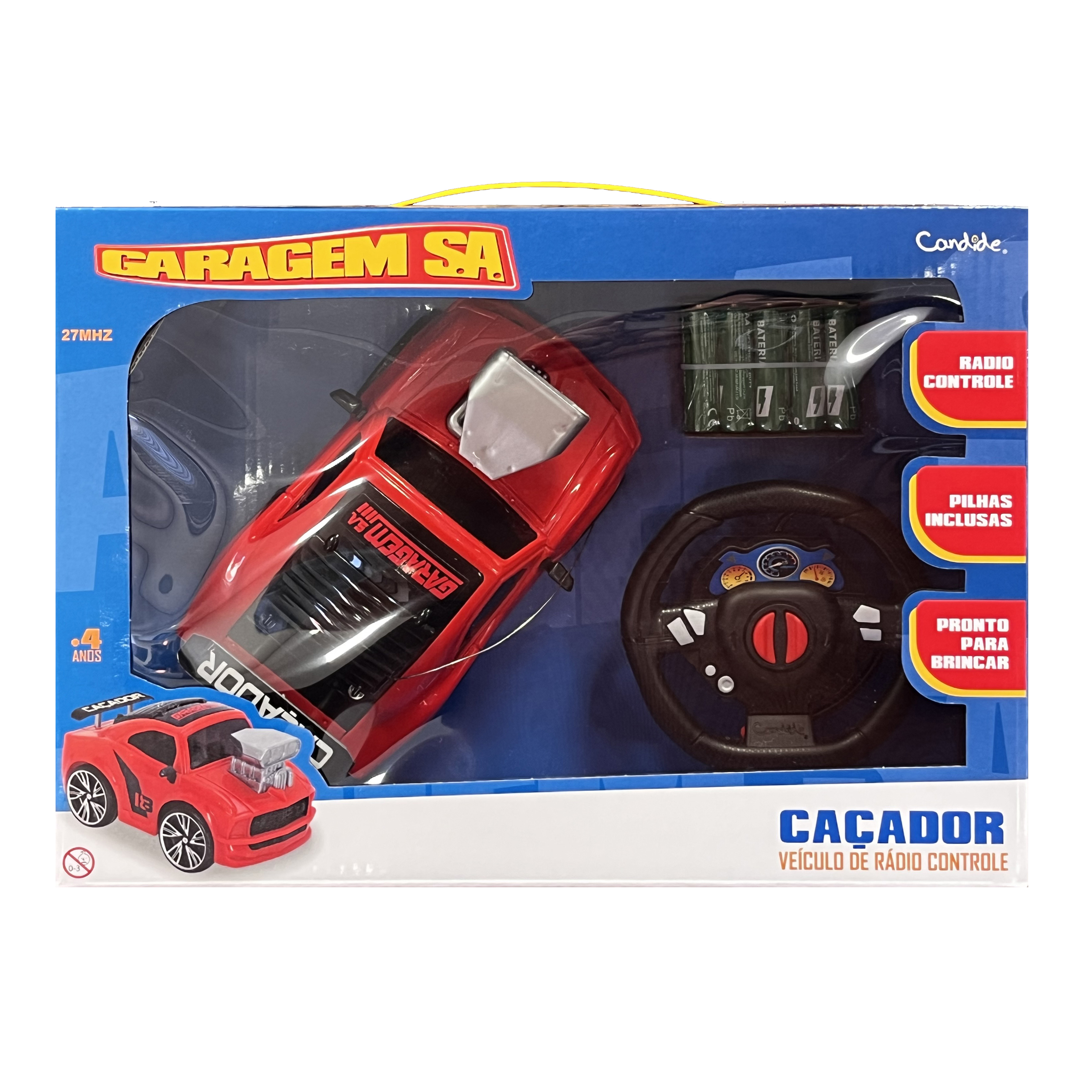 Carrinho de Controle Remoto Garagem S.A. Caçador - Imagem 4