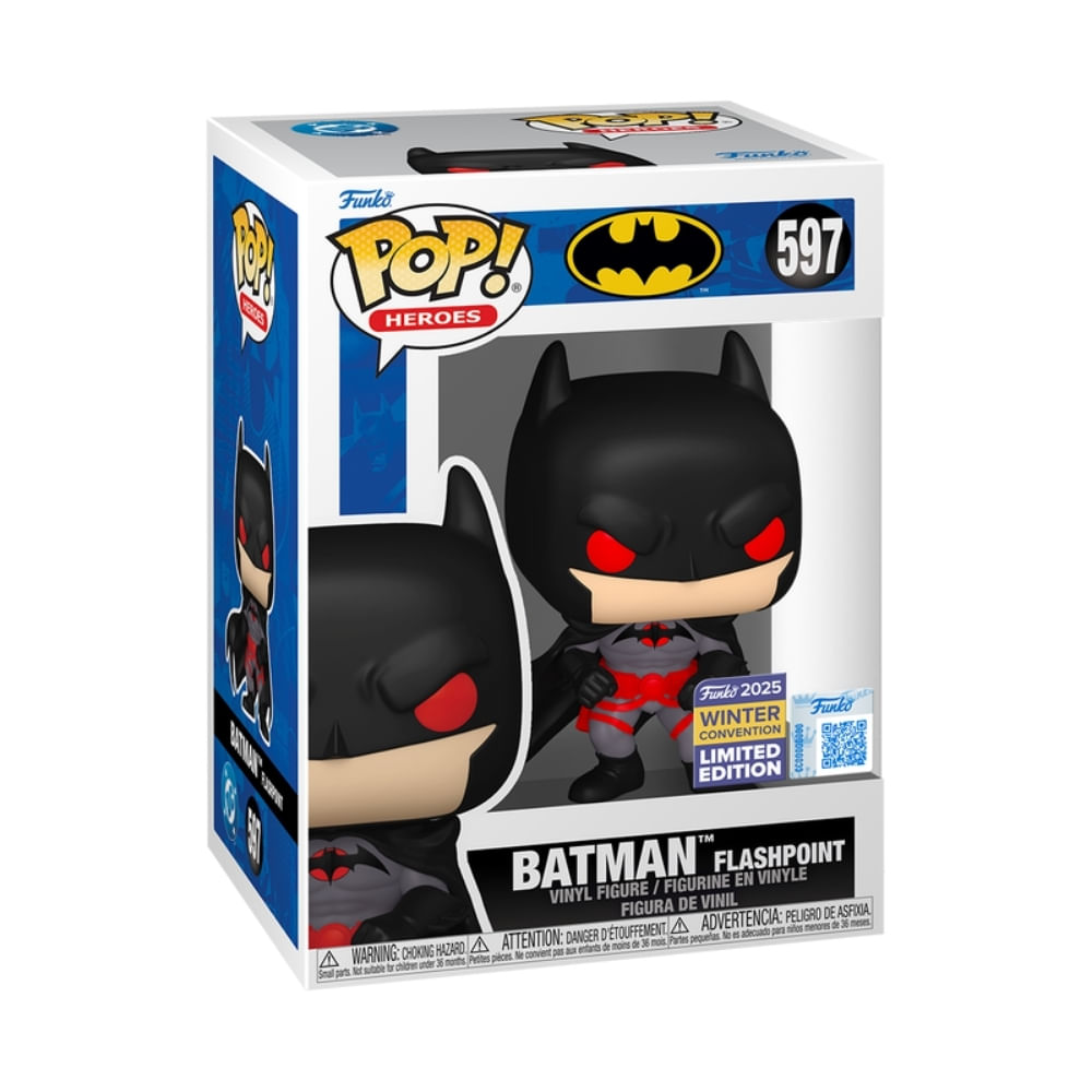 Boneco Funko Pop! Exclusivo CCXP25 DC Comics Batman (Flashpoint) - Imagem 3