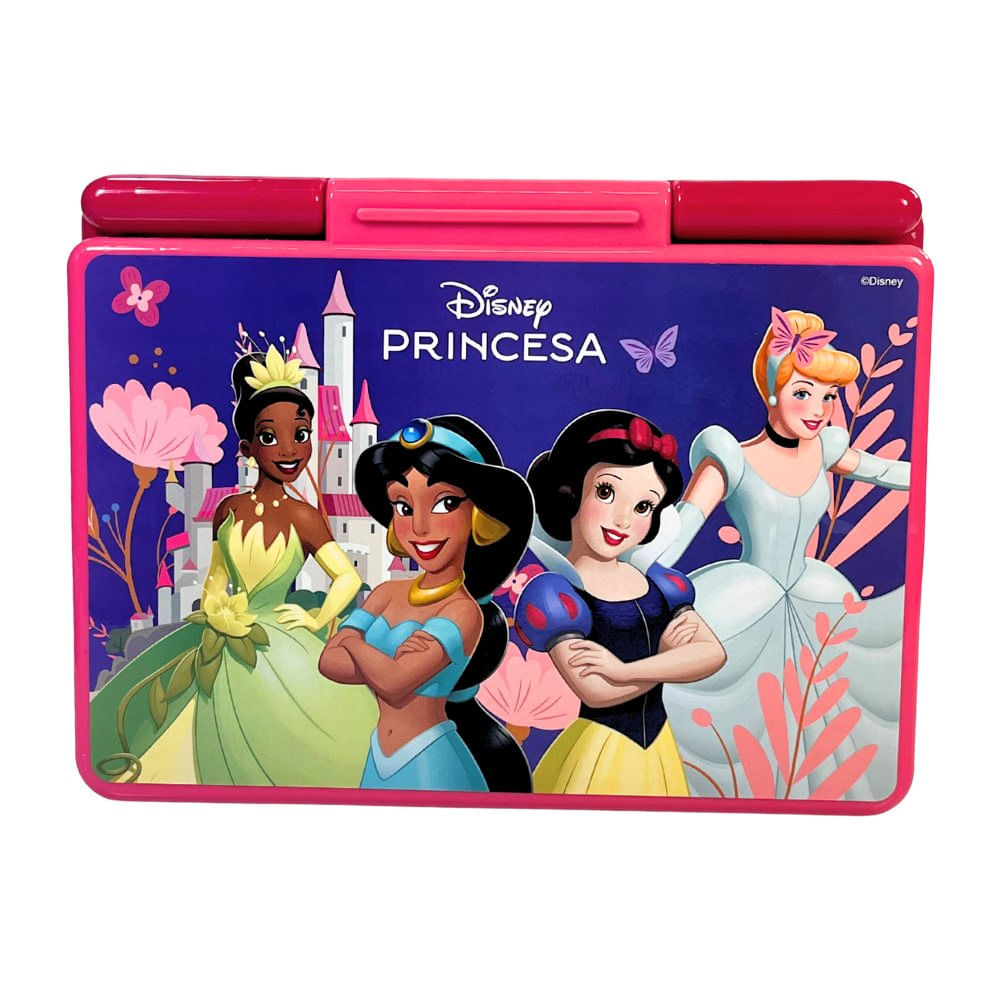 Laptop Minigame Notebook Infantil Bilíngue Disney Princesas - Imagem 2