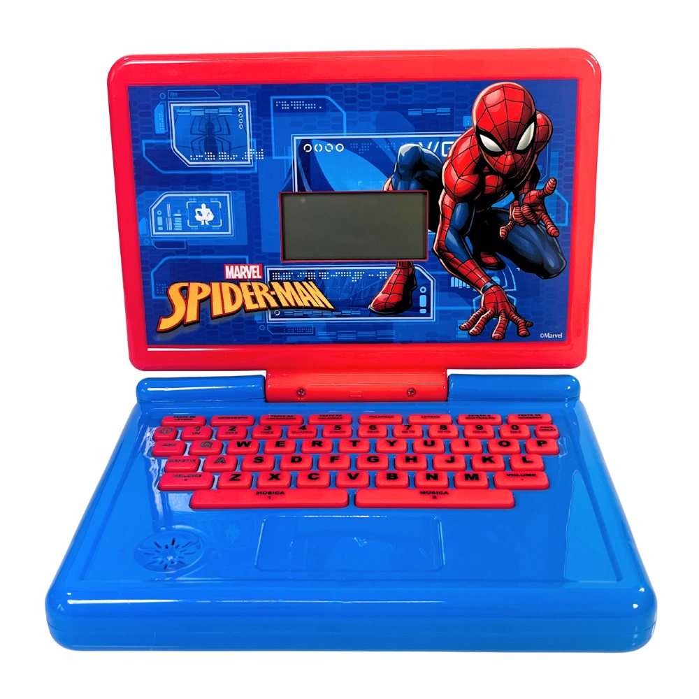 Laptop Minigame Notebook Infantil Bilíngue Homem-Aranha - Imagem 3