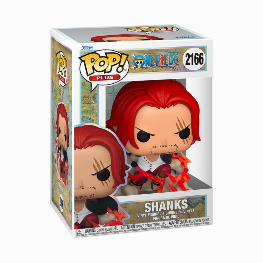 Boneco Funko Pop! Plus One Piece Egghead - Shanks - Imagem 3