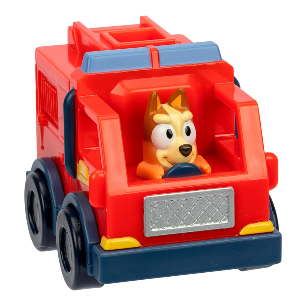 Mini Carrinho Bluey - Caminhão de Bombeiro