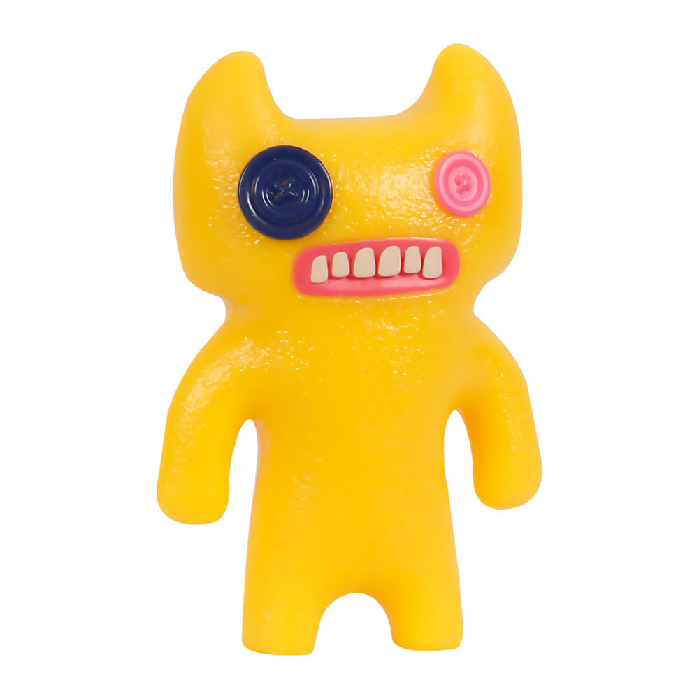Mini Boneco Colecionável Fuggler 6cm - Indecisive Monster Amarelo