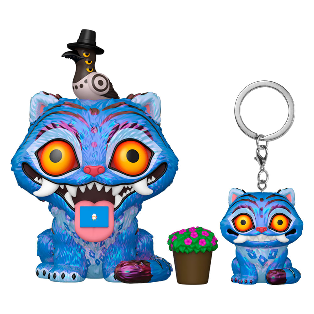 Kit Boneco Funko Pop! Guerreiras do K-Pop - Derpy + Chaveiro