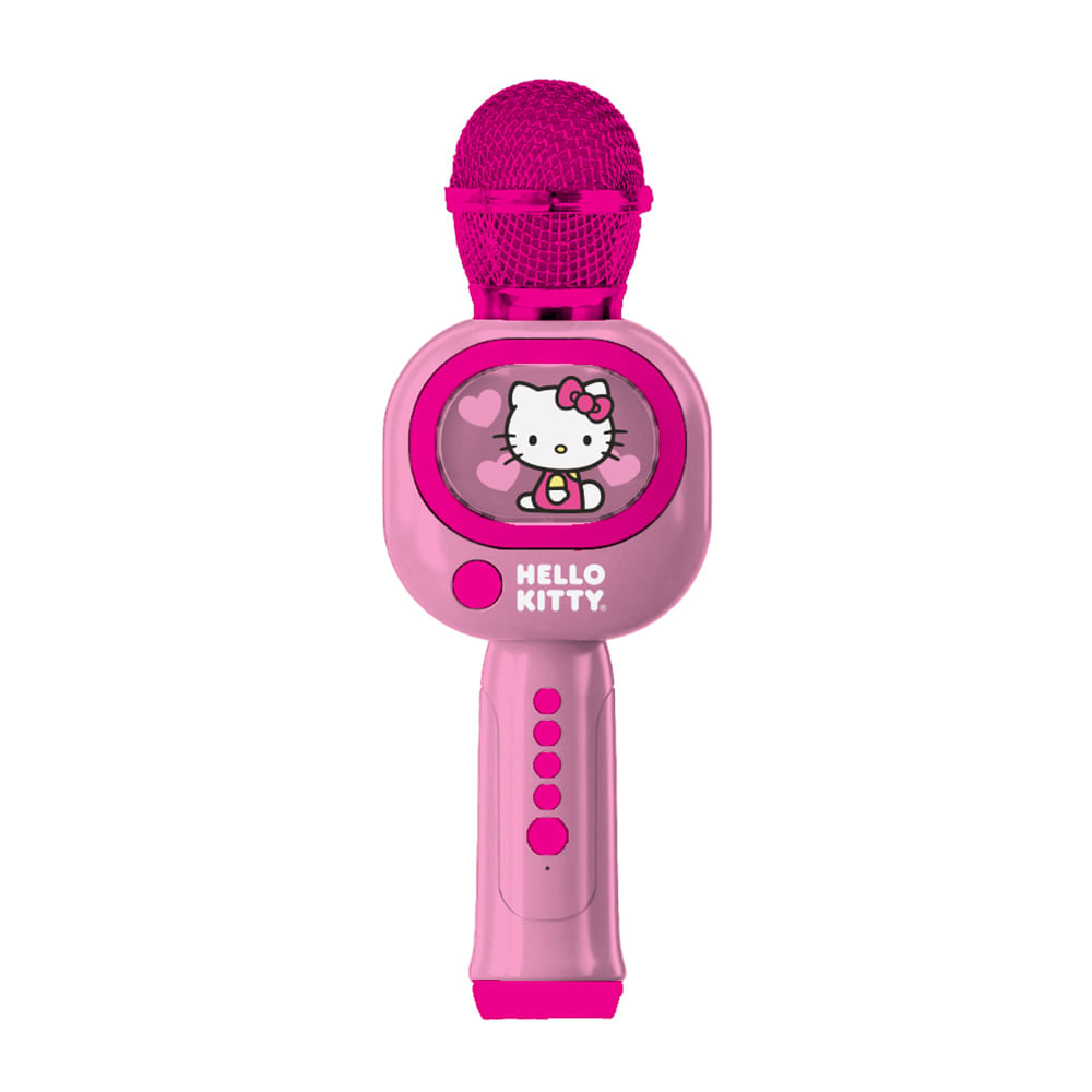 Microfone Musical com Bluetooth Hello Kitty