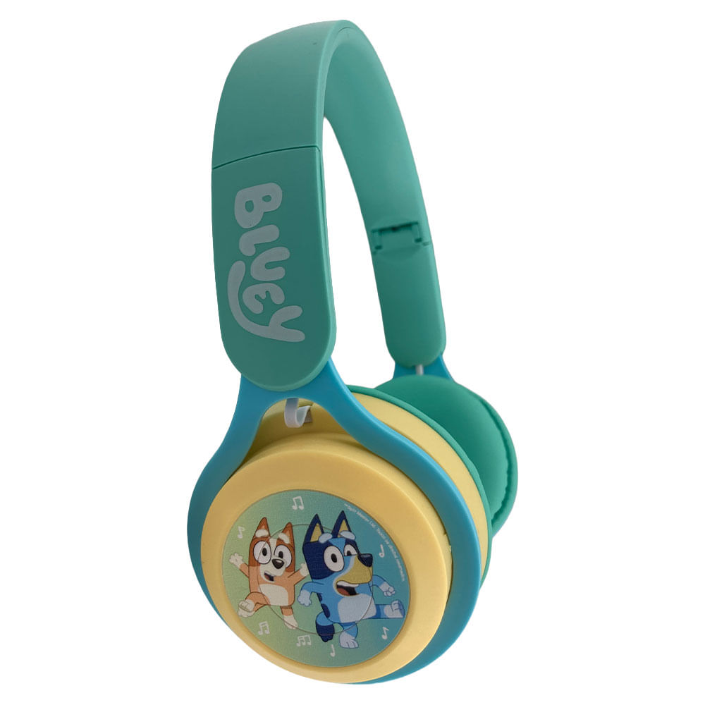 Fone de Ouvido Bluetooth Infantil Bluey