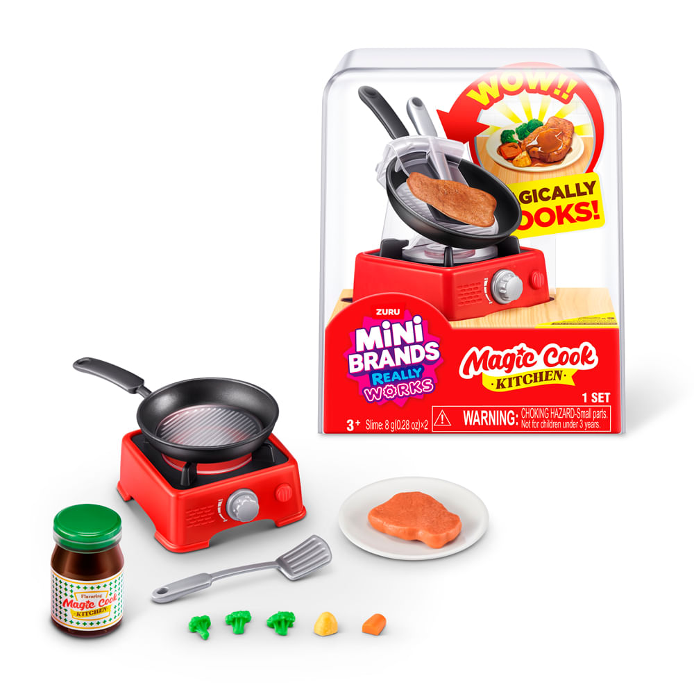 Mini Brands Magic Cook Kitchen - Frigideira