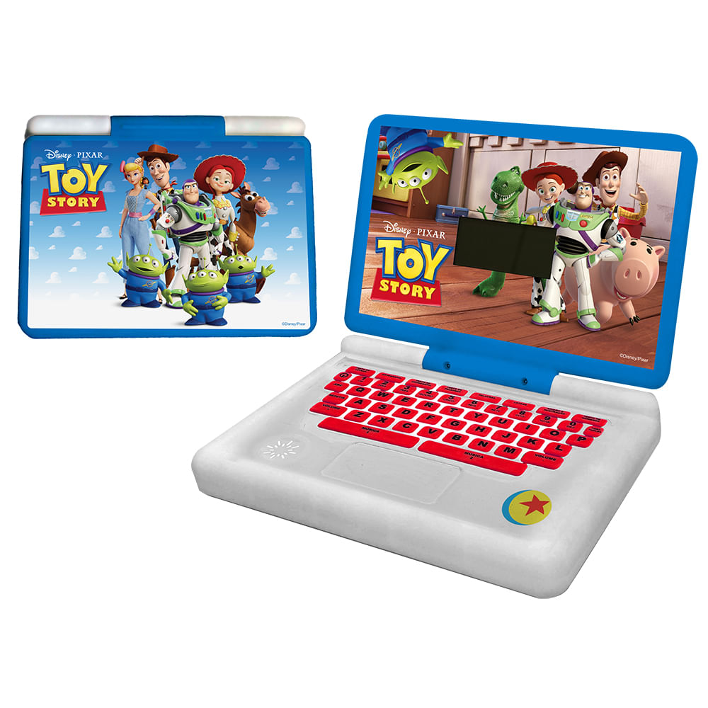 Laptop Minigame Notebook Infantil Bilíngue Toy Story