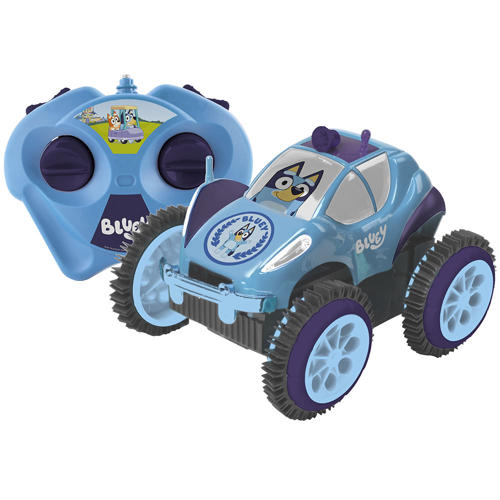 Carrinho De Controle Remoto Bluey - Giro Maluco Bluey