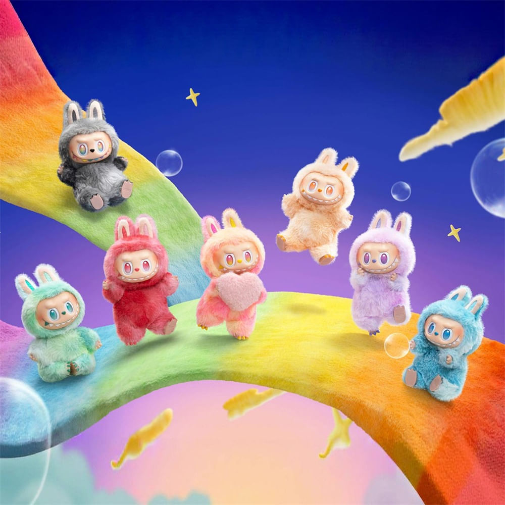 Chaveiro Colecionável Surpresa Pop Mart Labubu THE MONSTERS Big into Energy