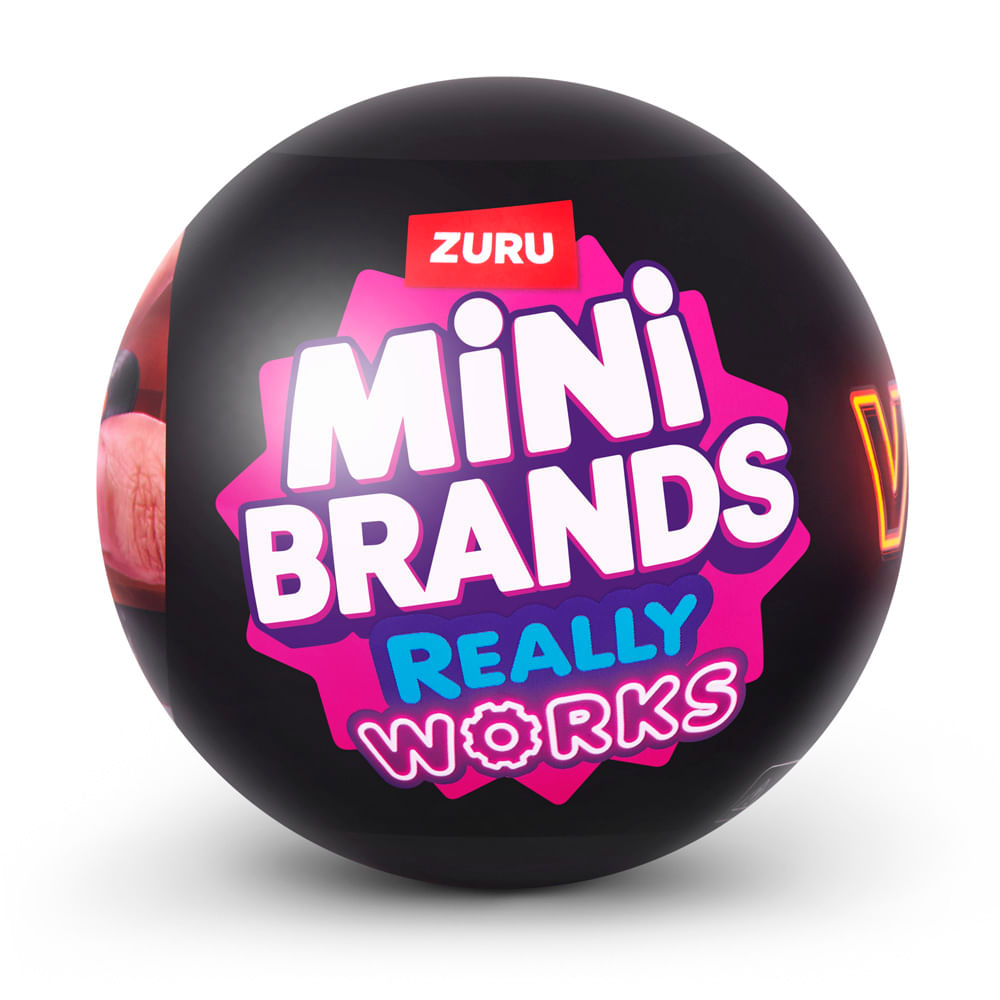 Mini Brands Really Works Vinyl - Com 4 Mini Discos