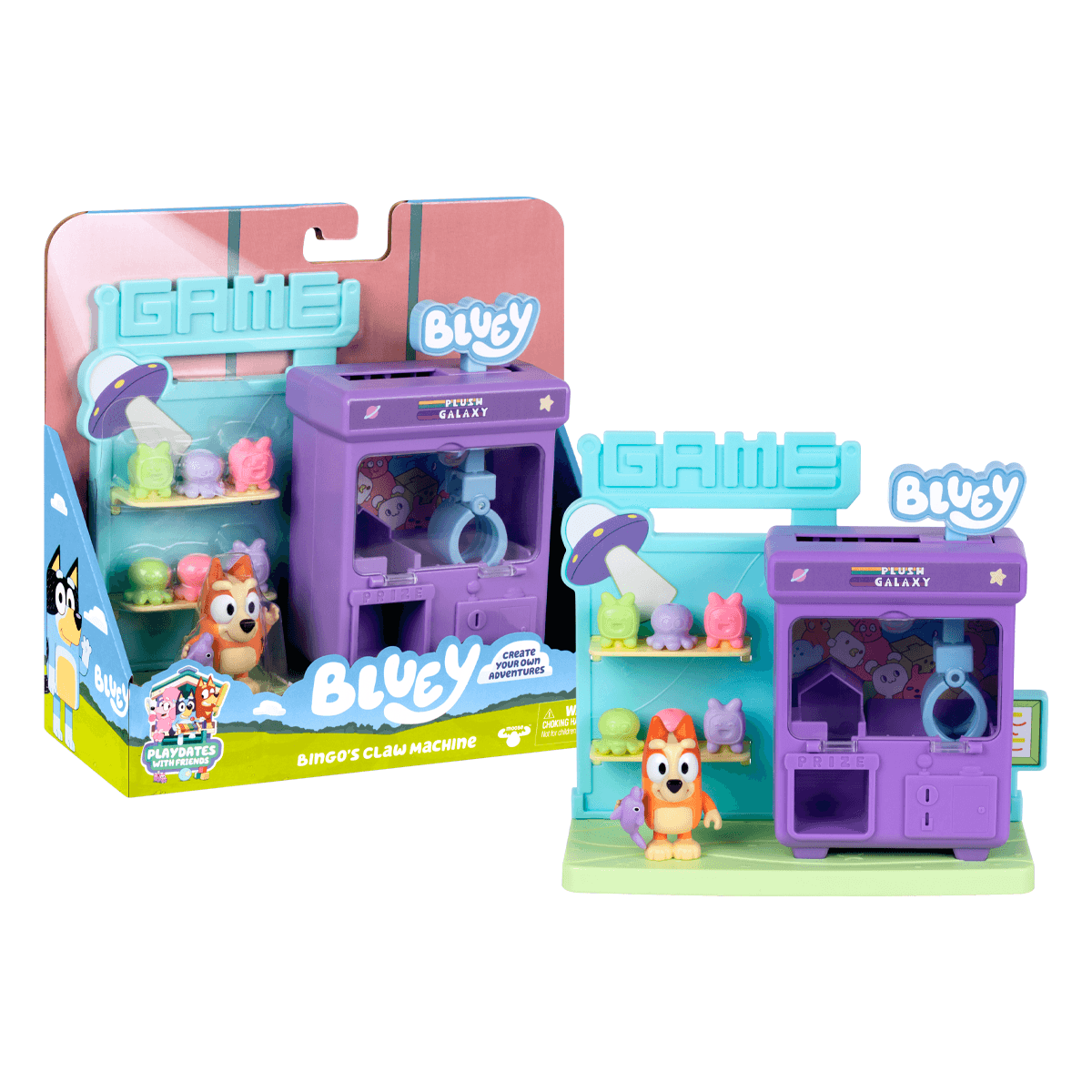 Mini Playset Bluey - Máquina de Garra