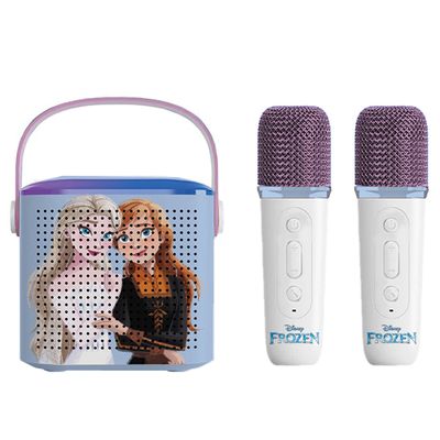Caixa de Som Bluetooth Karaokê Frozen