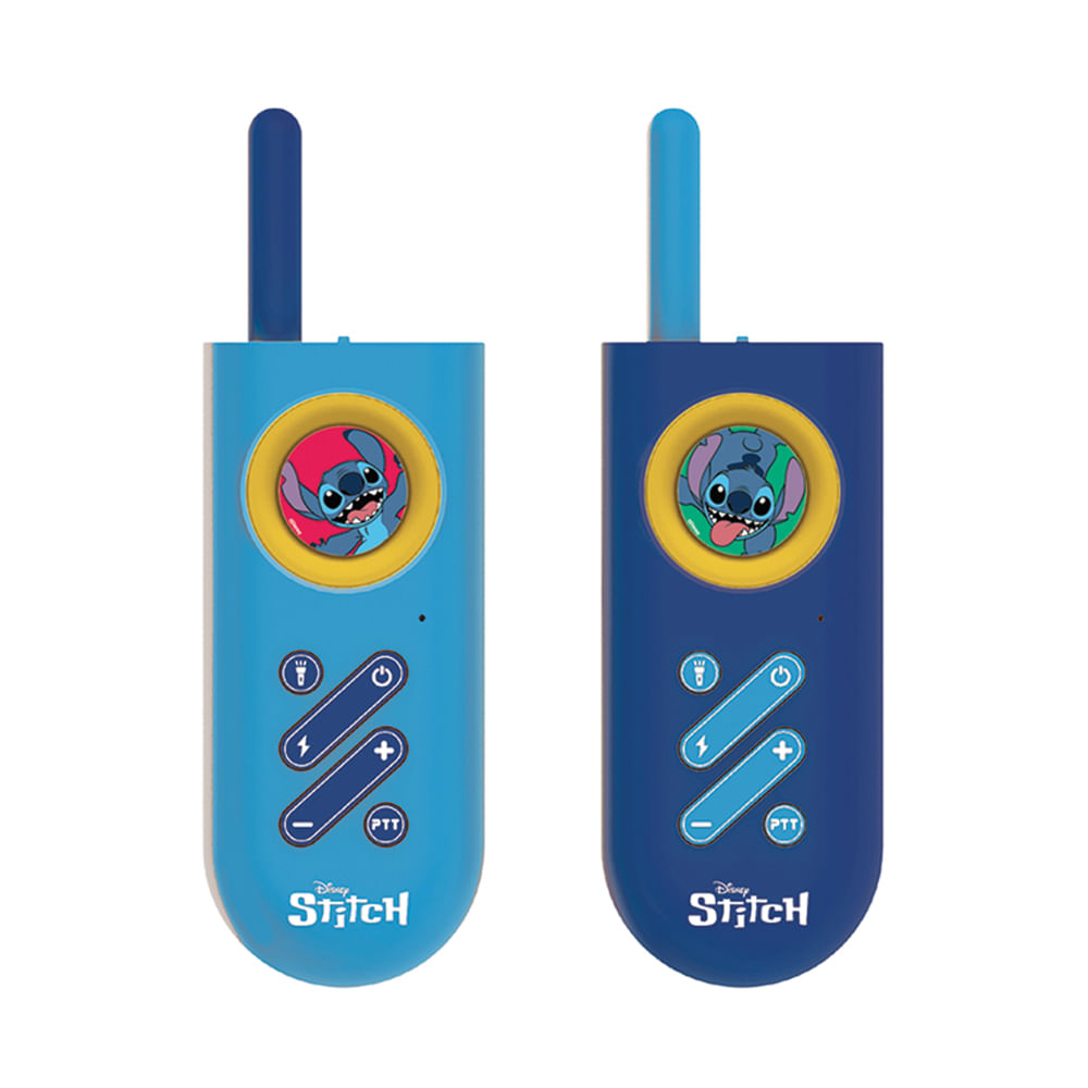 Walkie Talkie com Lanterna Stitch