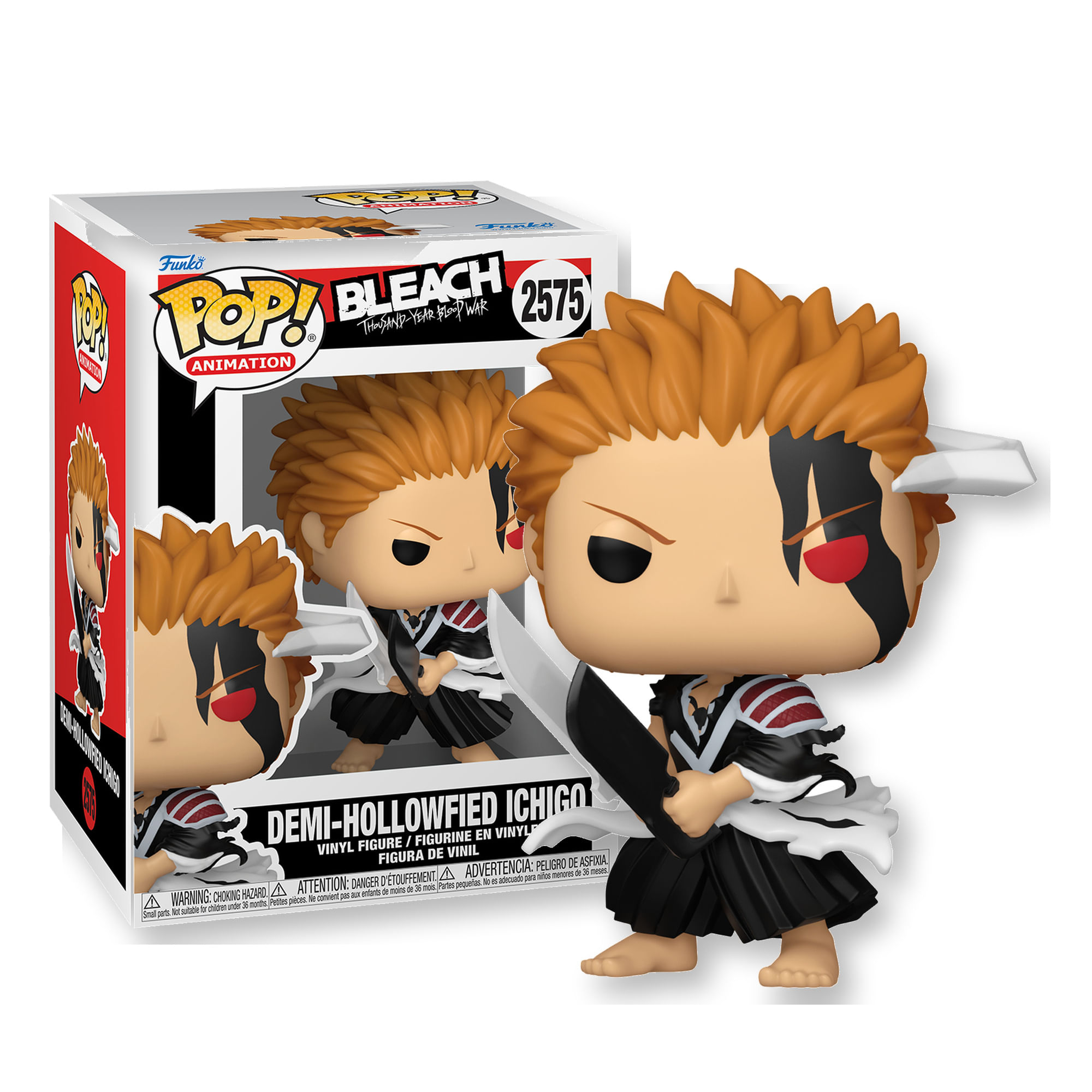 Boneco Funko Pop! Bleach A Guerra Sangrenta De Mil Anos - Ichigo Hollow Fusion — imagem 2