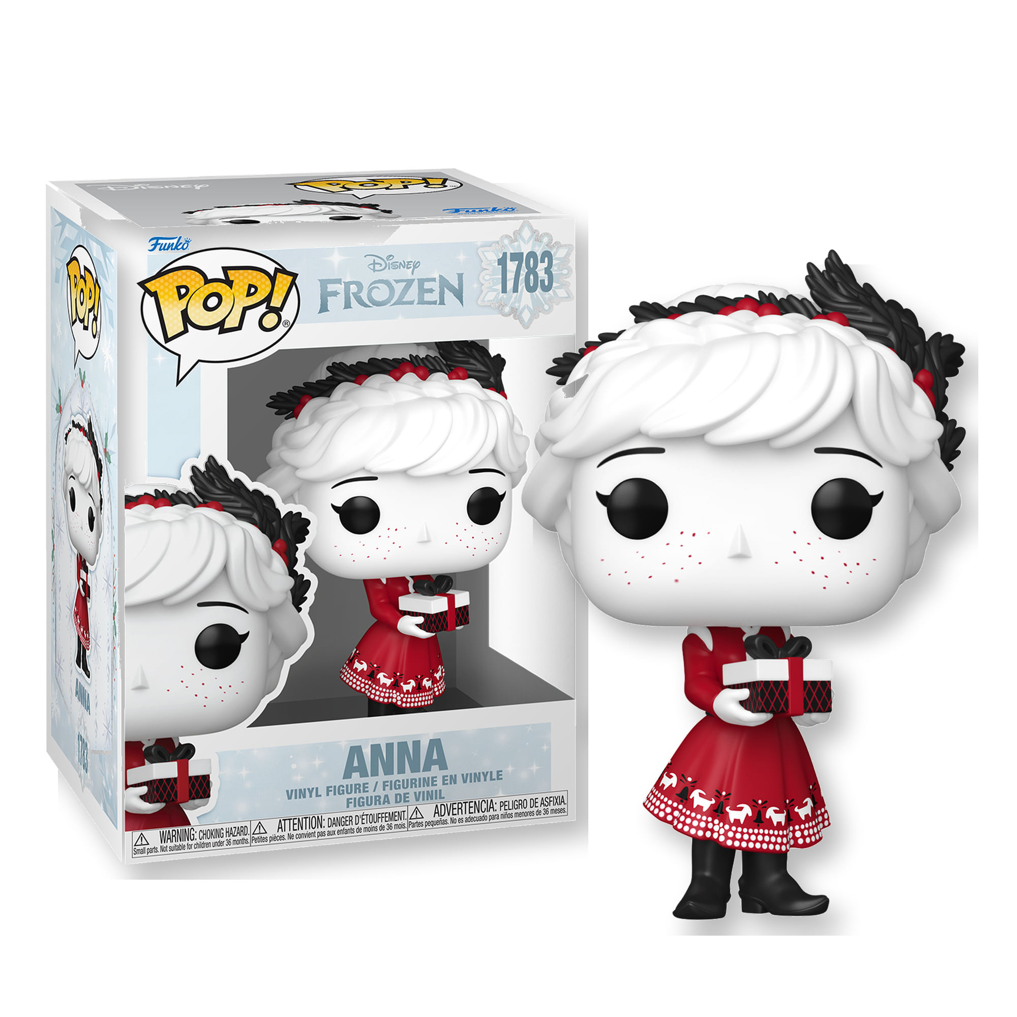Boneco Funko Pop! Disney Frozen De Natal - Anna — imagem 2