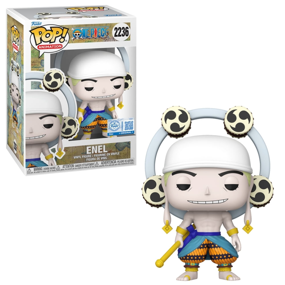Boneco Funko Pop! Exclusivo One Piece - Enel com Chase