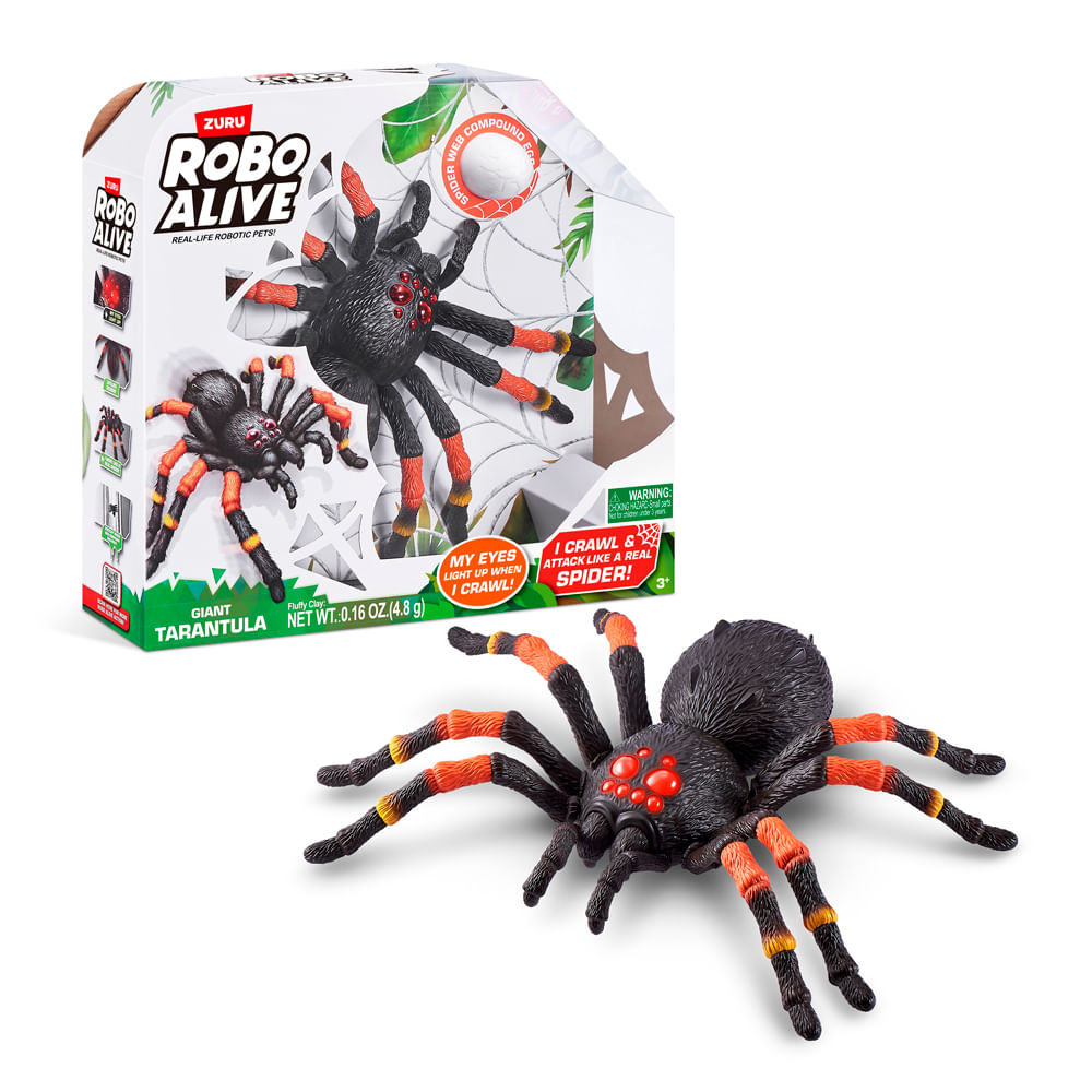 Aranha Gigante Robo Alive