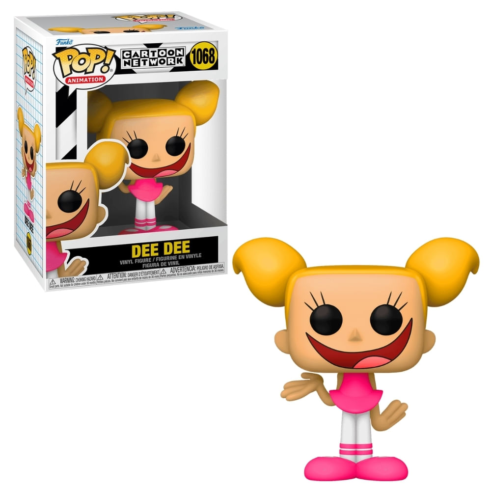 Boneco Funko Pop CartoonNetwork o Laboratório de Dexter Didi