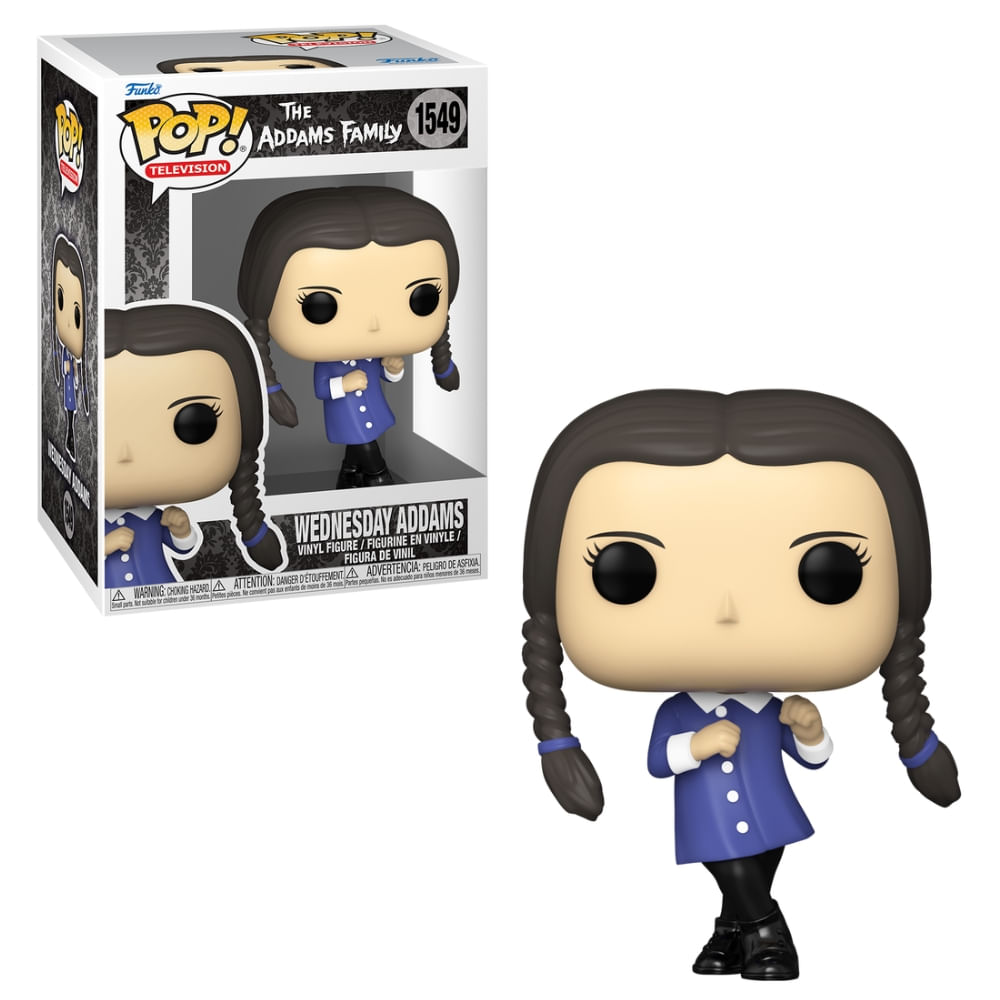 Boneco Funko Pop! a Família Addams - Wandinha Dançando