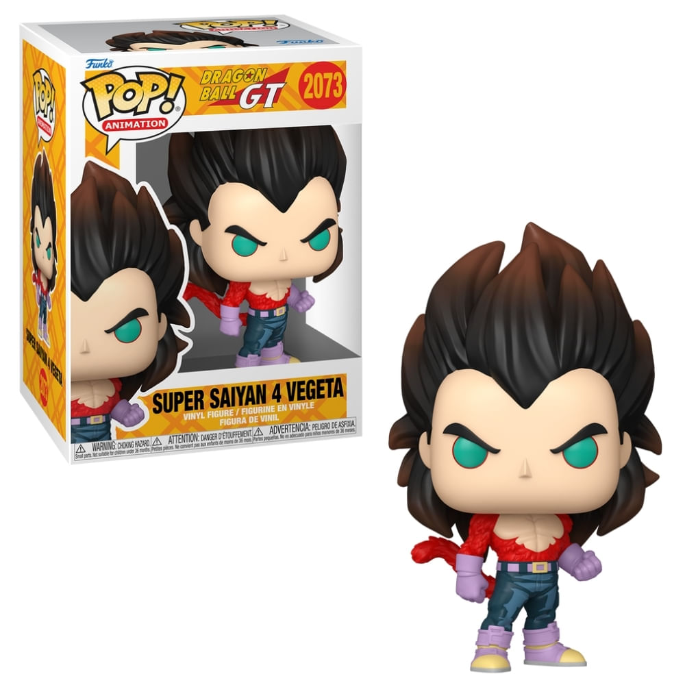 Boneco Funko Pop! Dragon Ball GT - Super Saiyan 4 Vegeta
