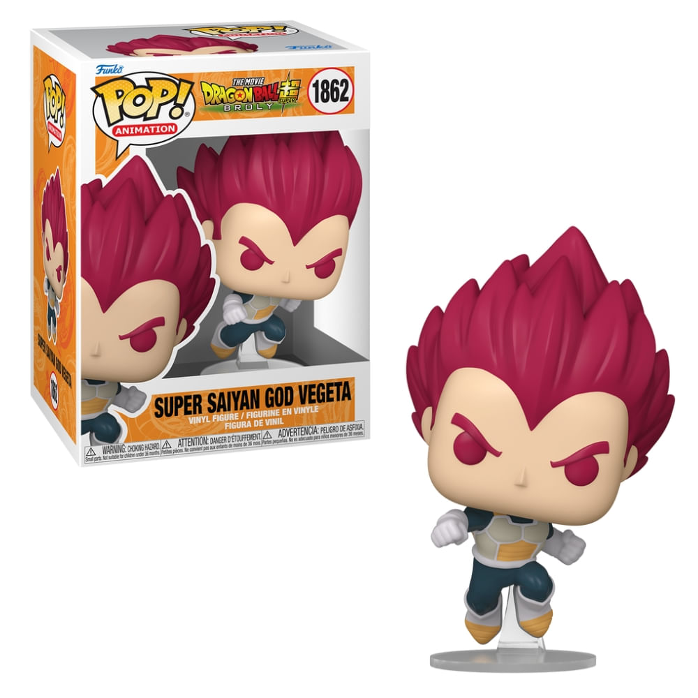 Boneco Funko Pop! Dragon Ball Super: Broly - Vegeta