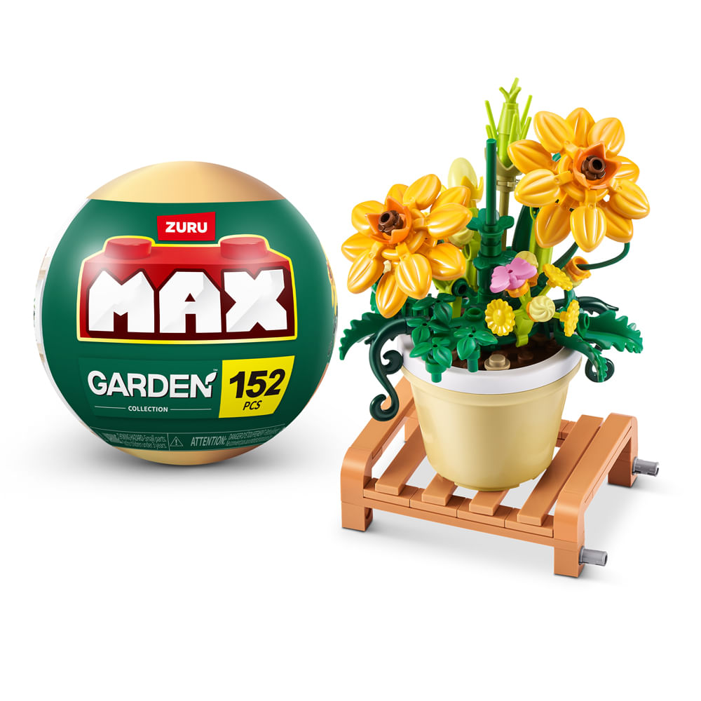 Blocos de Montar Max Premium Garden - Cosmos 152 pçs