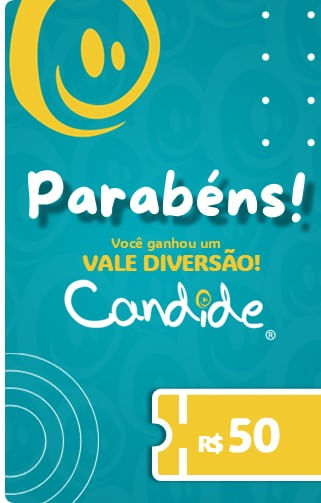 Cartão Presente Virtual - Candide - R$50 Reais
