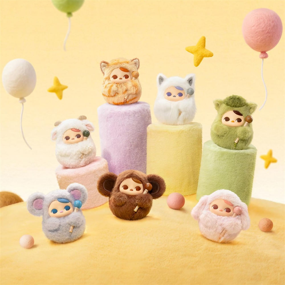 Chaveiro Colecionável Surpresa Pop Mart PUCKY Tap Tap Babies