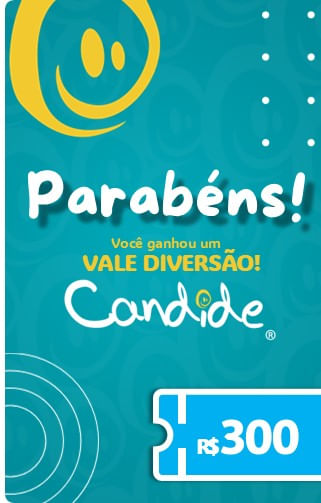 Cartão Presente Virtual - Candide - R$300 Reais